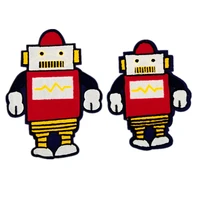 robot alien patches embroidered patches iron on patches for clothes stickers sew on applique fabric stranger decoration 300pcs