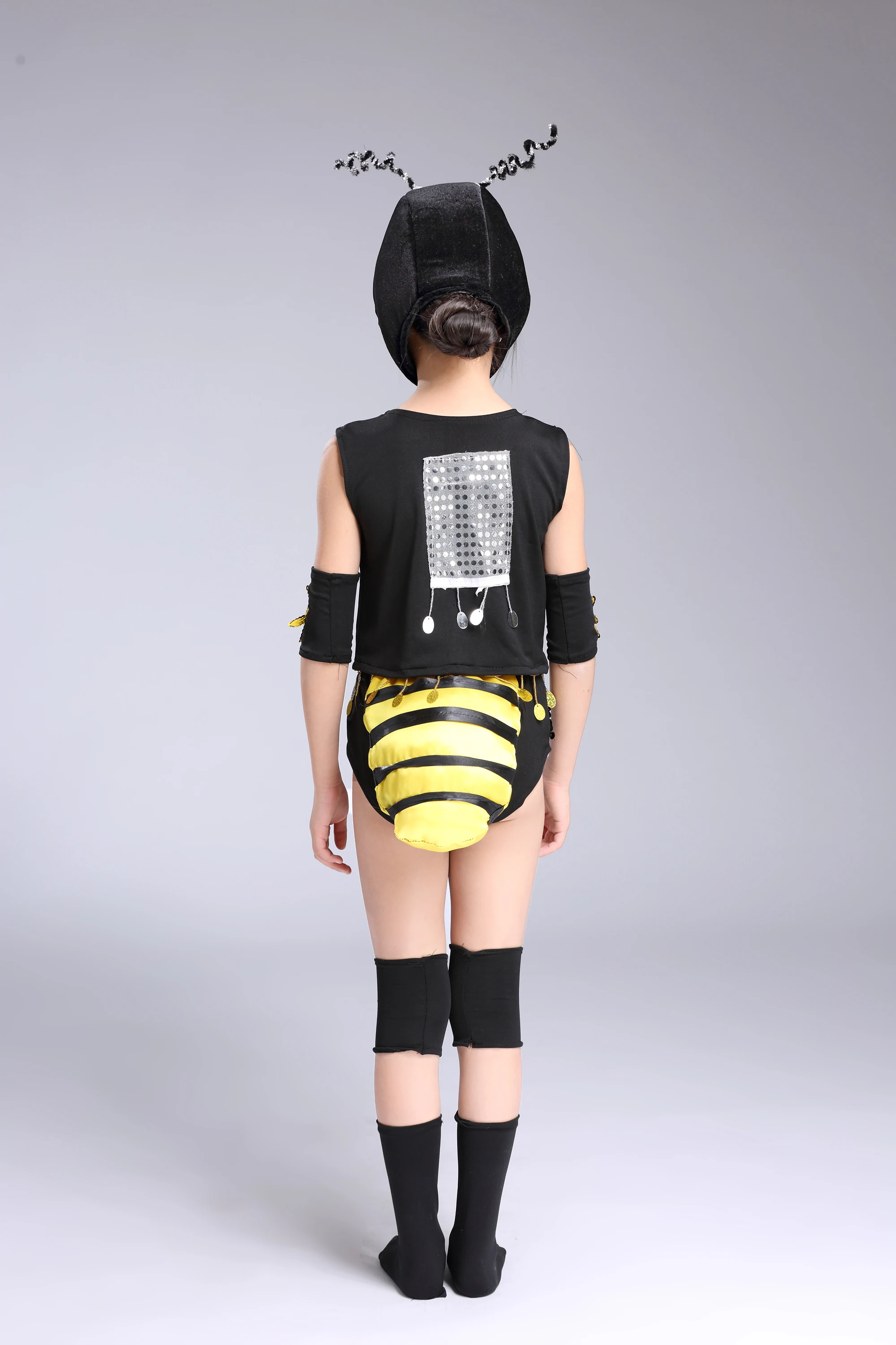 Детский костюм для косплея вечевечерние НКИ на Хэллоуин детей желтый черный в