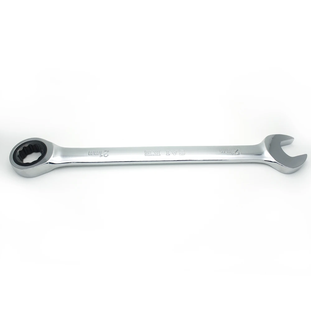 Набор ключей с трещоткой комплект гаечных открытым концом и кольцом 21 мм|ratchet handle