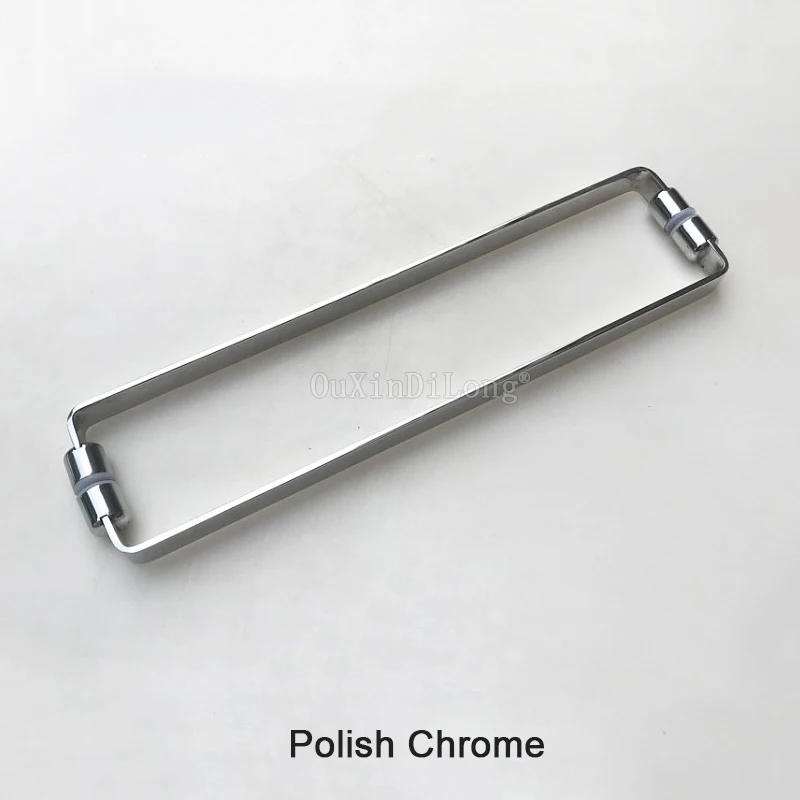 Высокое качество 304 нержавеющая сталь Безрамная душевая дверь Pull/Push ручки