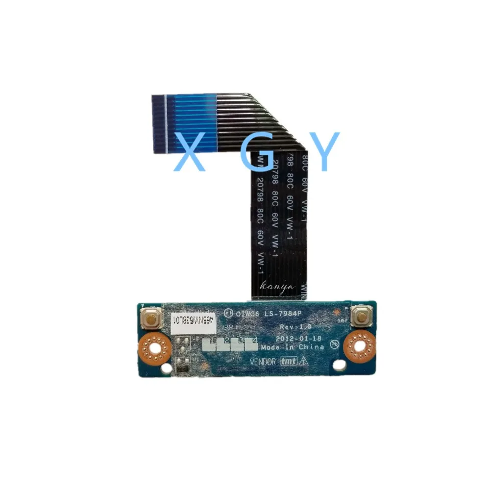 Бесплатная доставка QIWG6 LS 7984P Кнопка тачпада мыши доска WCable для Lenovo Ideapad G580