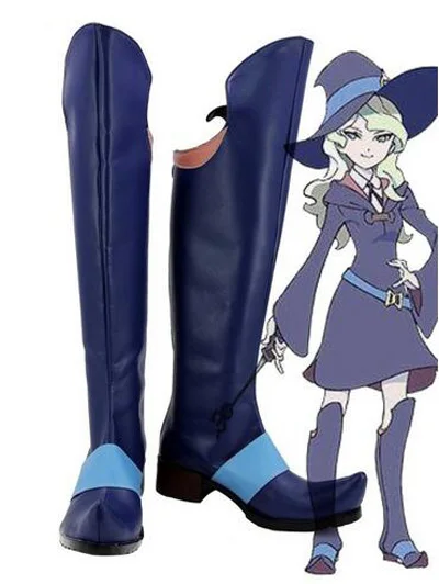 Little Witch Academia Diana Cavendish Cosplay Boots Shoes Women Cosplay Costume Party Shoes Custom Made Boots