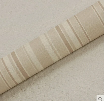 ПВХ водонепроницаемые полосатые обои современные минималистичные для