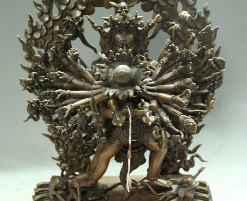 13 &quotТибетский буддизм Чистая Бронза Vajrayogini Vajravarahi Kalachakra Будда|buddha bronze|buddha buddhismbuddha tibetan |