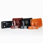 Чехол из искусственной кожи для камеры чехол для Canon powershot S120 S110 сумка для цифровой камеры сумка с плечевым ремнем
