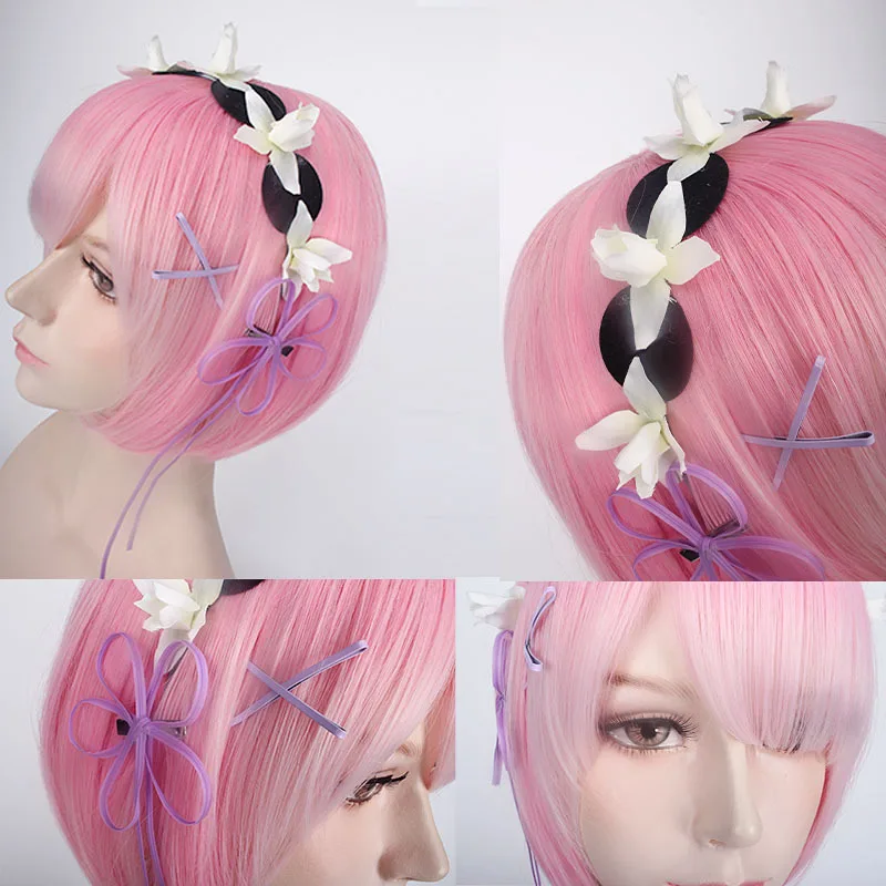 2020 Аниме Косплей Re: zero Ram Rem черная обувь для горничной школьные форменная Re синие