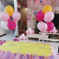 transparent ballons table column base wedding birthday party decor baby shower dessert table party decor ballon base table stand