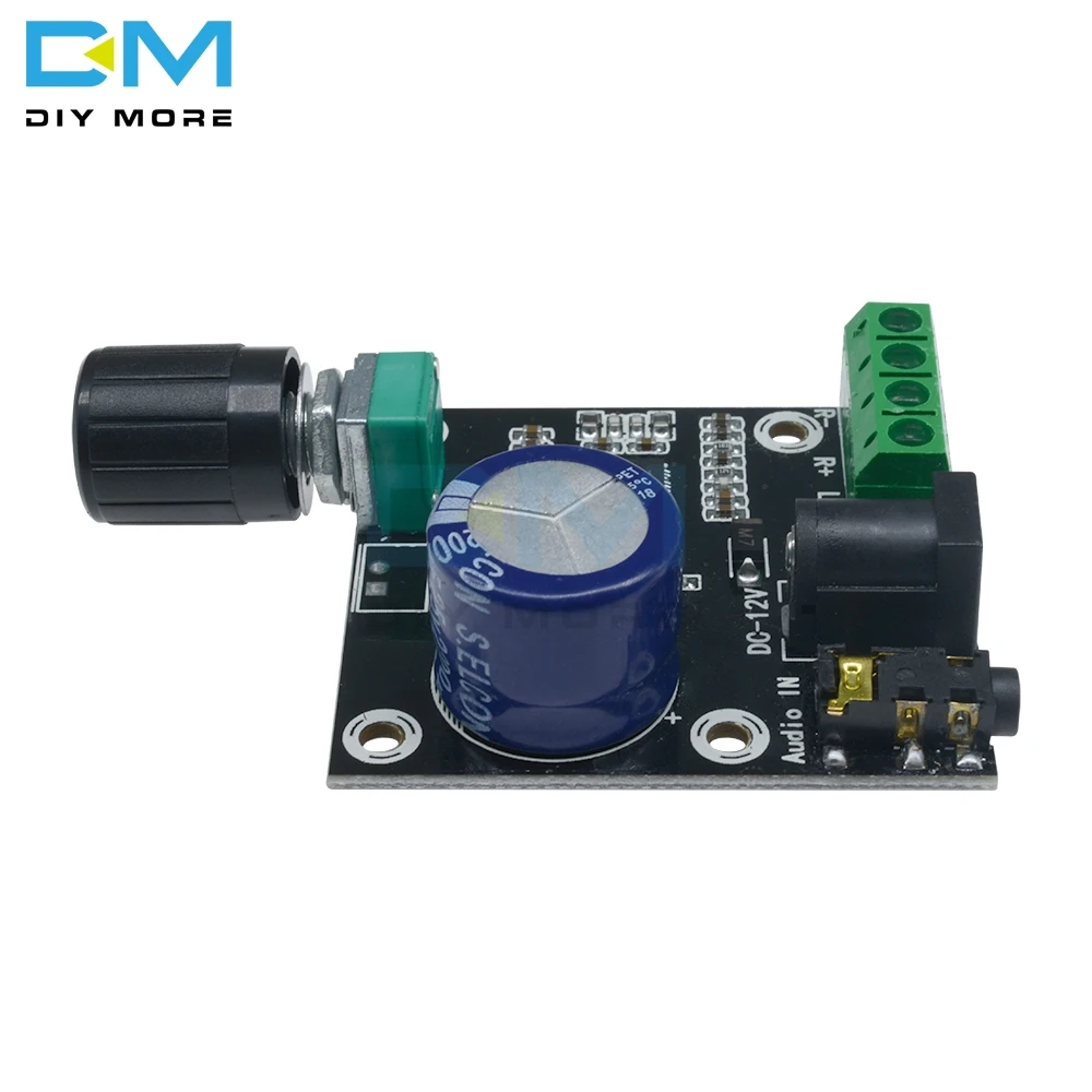 Super Slim 2x15W PAM8610 DC 12 В 20 мА цифровой двойной усилитель мощности плата драйвера