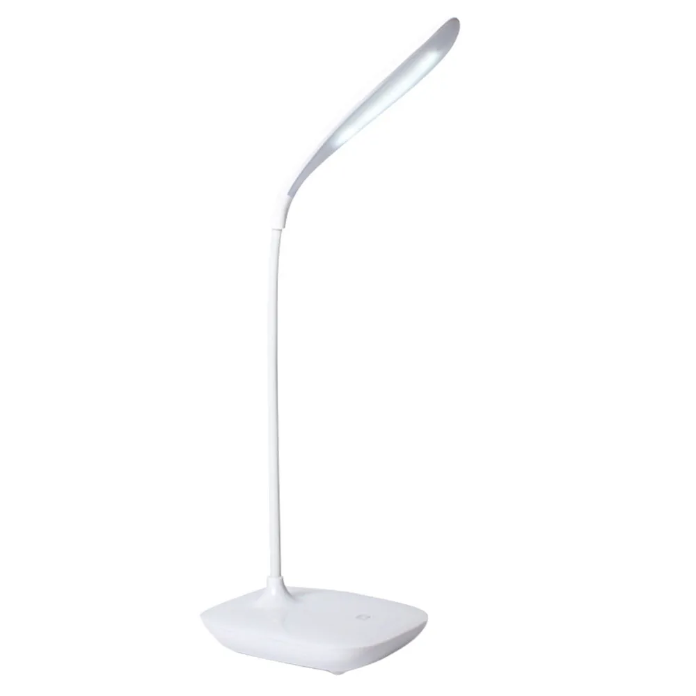 Mini Desk Lamp Eye Protection High Lumen Table Light Battery Powered Flexible Readig Bedroom Study LED Flicker-Free | Лампы и