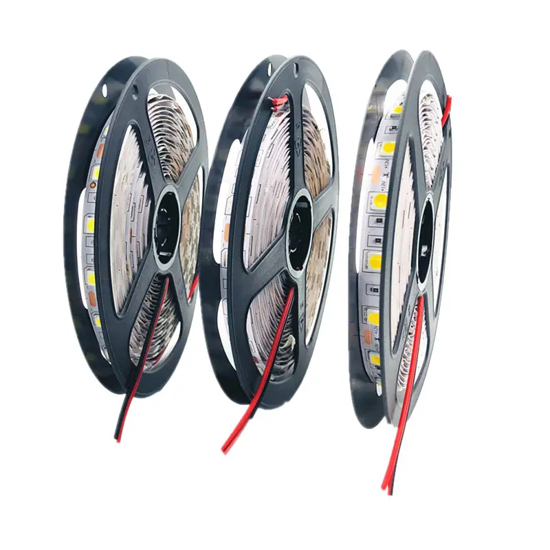 Светодиодная лента 5050 RGB 12 В гибкая светодиодная для украшения дома SMD