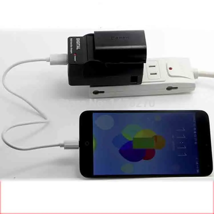 LC E6C E6E usb супер зарядное устройство подходит LP E6 LPE6 батарея для Canon EOS 5D Mark II III 7D 60D