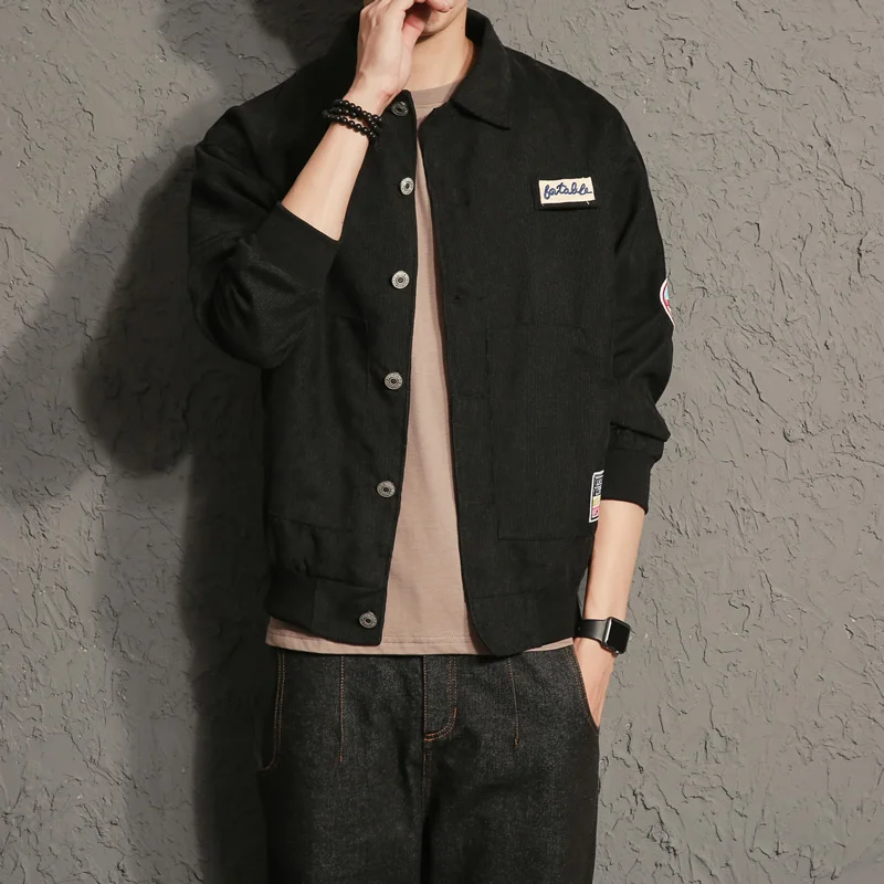 2018 новые модные весенние куртки Мужская повседневная кофта с длинными рукавами