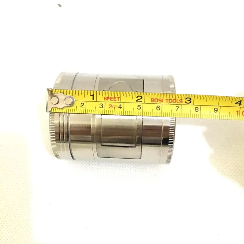 

High Quality Zinc Alloy 55mm 4 Levels Herb Grinder with Windows Tobacco Smoke Super Shredder for Glass Pipe Water Pipe