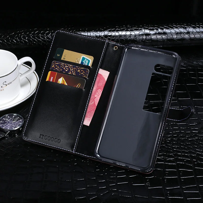 Чехол для Meizu Pro 7 чехол с откидной крышкой из крокодиловой кожи бизнес-телефона |