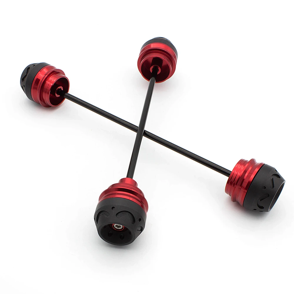 For Ducati Diavel 2011 - 2016 Front&ampRear Motorcycle Axle Wheel Crash Sliders Frame Pad Cap Fork 1299 Panigale 15 16 | Автомобили и