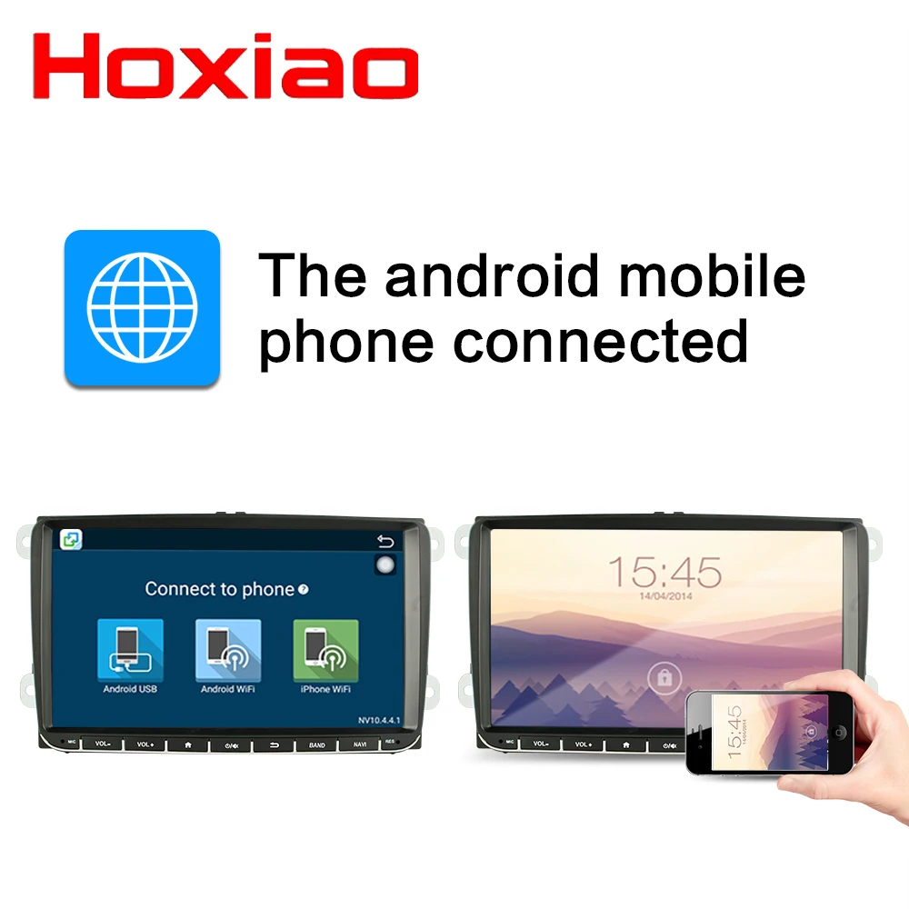 9 &quot2 din автомобильное радио Android 8 1 плеер для volkswagen vw golf 5 6 polo tiguan touran passat B6 jetta sharan