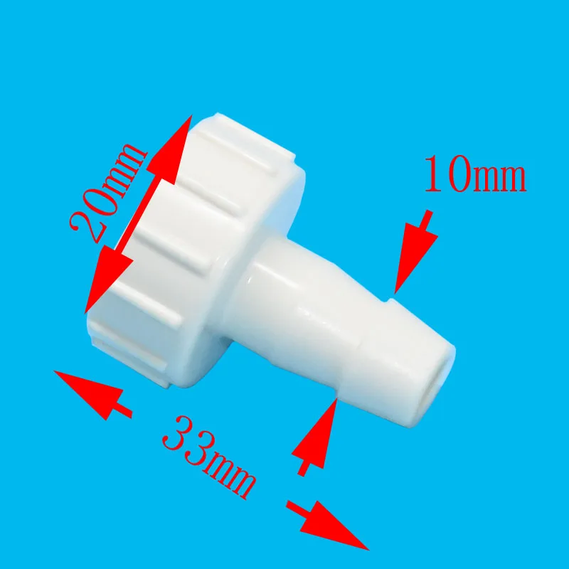 8mm Наконечник для капельного полива женский G1/" до 4/6/8/10 мм садовый шланг садовый инвентарь для полива и орошения Системы быстрый разъем адаптера 6 шт - Цвет: 8mm