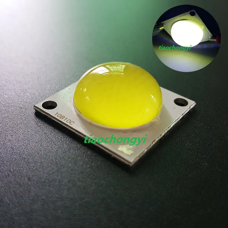

50W High Power COB LED Lamp Cool white 6000k 1500mA +60-80 degree len 1pcs