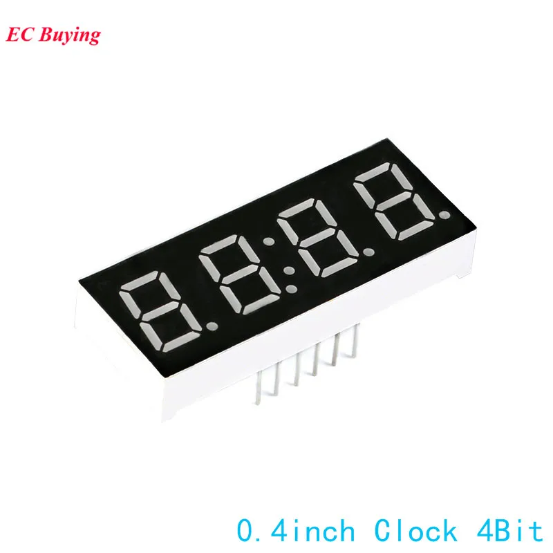 4 битный светодиодный дисплей 0 дюйма 7 сегментов 5 шт.|7 segment display|segment displayled digital tube |