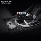 Tendway автомобильное зарядное устройство USB Qc 3,0 2,0, автомобильное быстрое зарядное устройство с несколькими USB-портами, быстрая зарядка, быстрое зарядное устройство для iPhone, Samsung