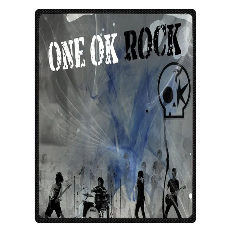 Новинка на заказ одеяло ONE OK ROCK флисовая ткань детское постельное белье покрывало