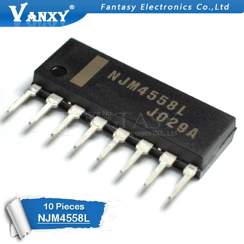 10 шт NJM4558L NJM4558 SIP-8 NJM4558LD NJM4560L NJM4560 NJM4560LD NJM4580L NJM4580 NJM4580LD NJM2068L NJM2068 NJM2068LD | Электронные