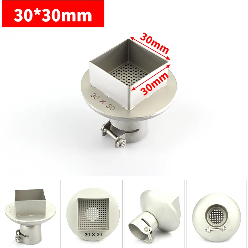 Air nozzle for Soldering station 850 852 Hot Stations Gun BGA Nozzle 30mm x | Инструменты