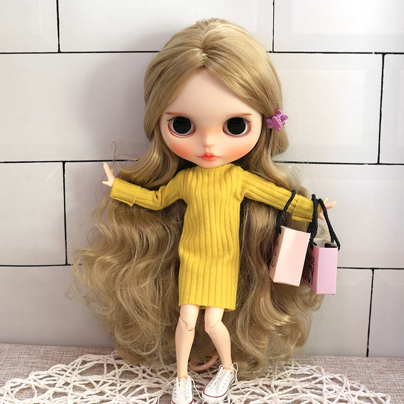Красочная Одежда для куклы Blyth свитер 1/6 кукол аксессуары (подходит Barbies Kurhn bjd azone fr