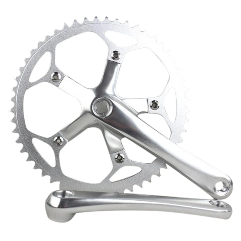 Односкоростные интегрированные велосипедные кривошипы BMX дорожные велосипеды 53T