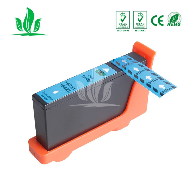9 шт CMY 100XL чернильный картридж совместимый для 108XL Lexmark S305/S405/S505/S605/Pro205/705/805/905