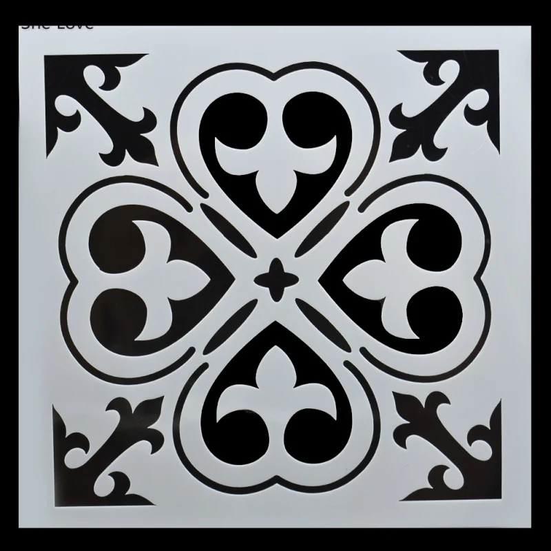 Chzimade Grid Painting Template Hand Account DIY Album Stencils Scrapbooking Embossing Paper Crafts | Дом и сад
