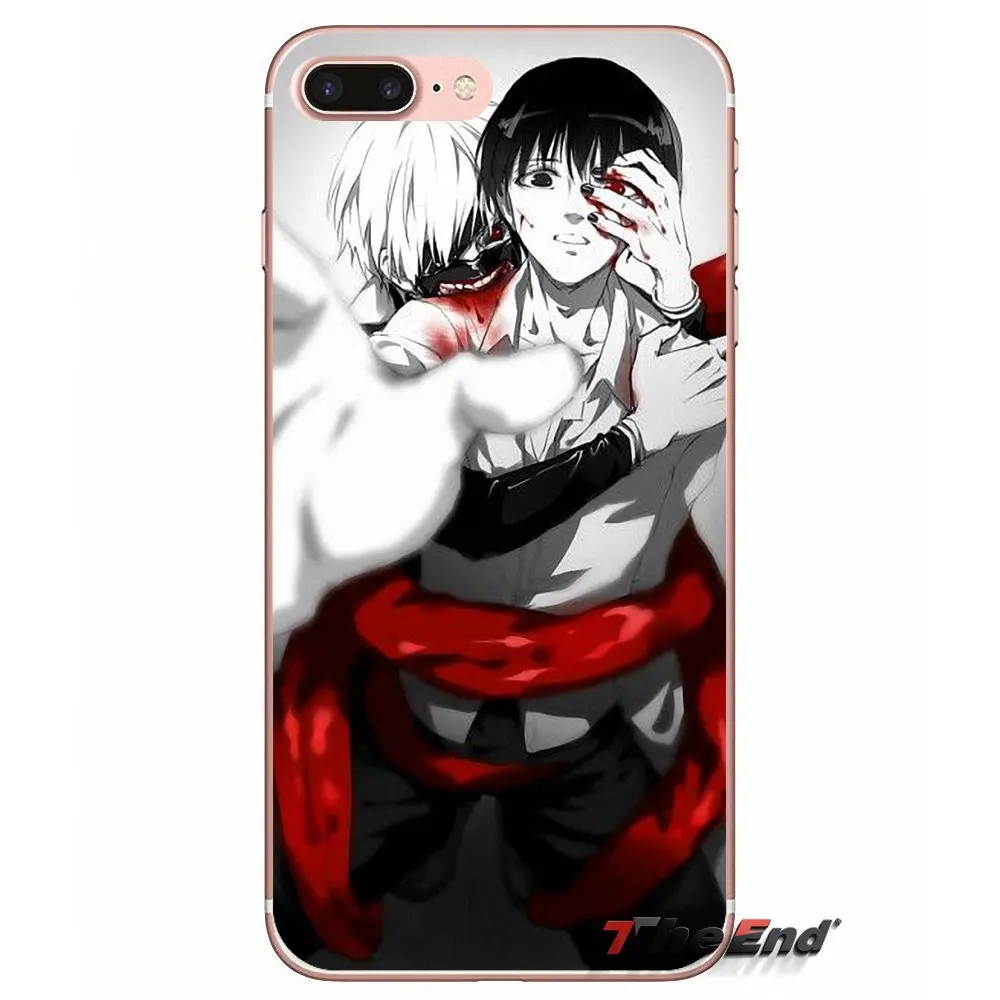 Мягкий чехол для Huawei P Smart Y6 Pro P8 P9 P10 Nova P20 Lite Mini 2017 SLA-L02 SLA-L22 2i Anime tokyo ghoul kirishima touka |