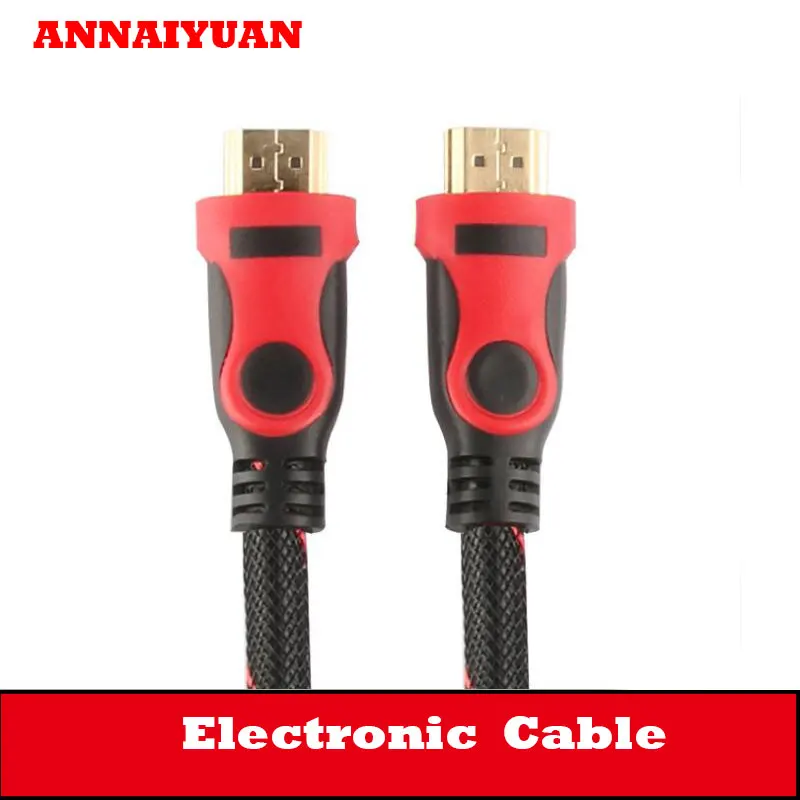 Бесплатная доставка HDMI аудио и видео кабель высокой четкости 15 метров 2 0 Версия