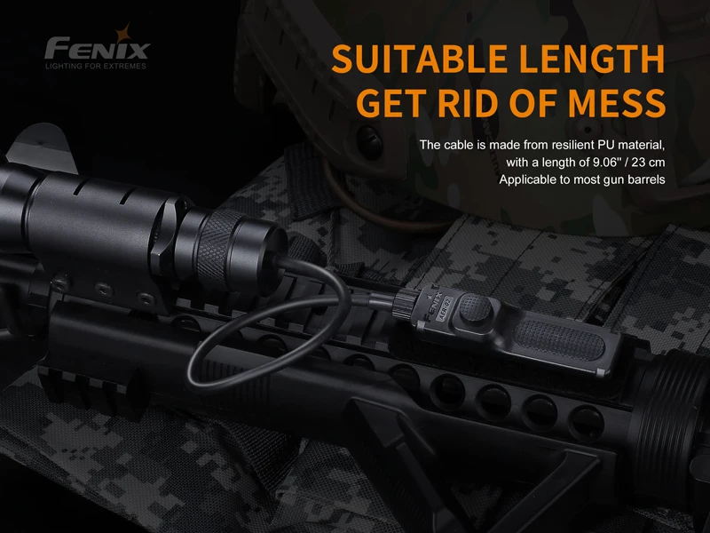 Новое поступление Fenix AER-02 V2.0 дистанционный переключатель давления для тактических фонарей