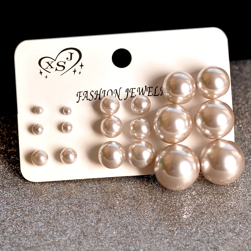 Новые Модные женские ювелирные изделия оптом серьги с жемчугом для девушек