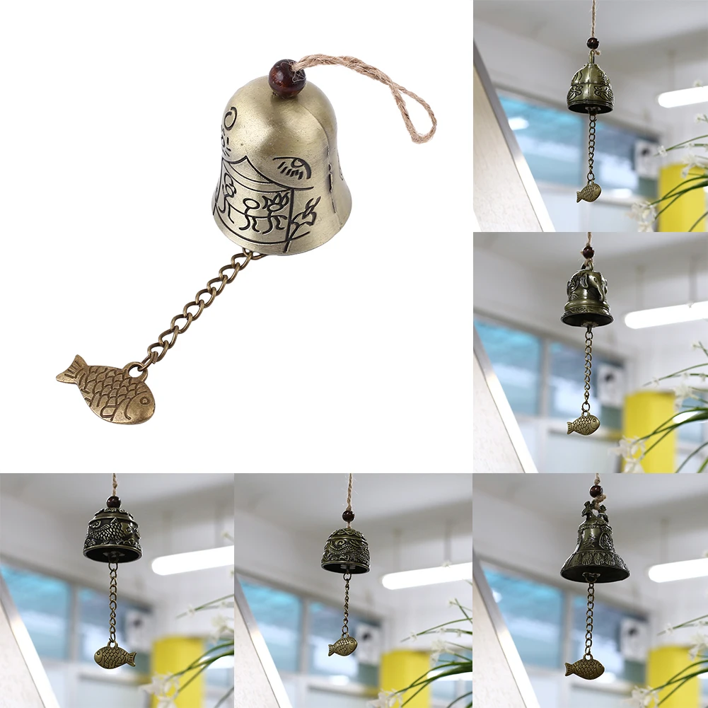 Wind Chime Bell For Feng Shui Blessing Good Luck Fortune Hanging Decor Art | Дом и сад