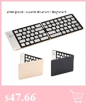 R4 64 Keys Reel Portable Mini Folding Bluetooth Keyboard Foldable Wireless Keypad for Tablet