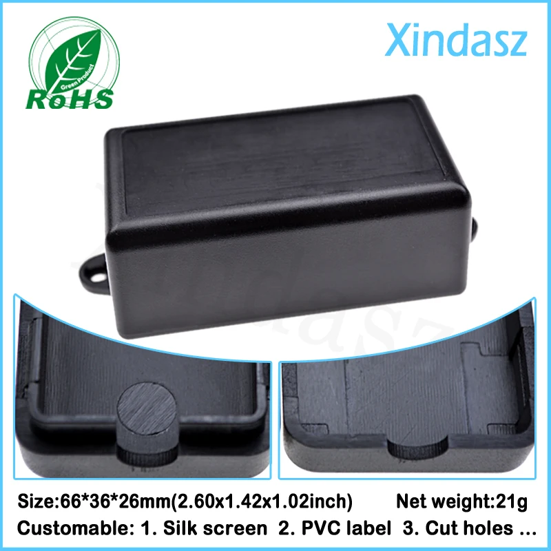 10 шт. пластиковый корпус 66*36*26 мм