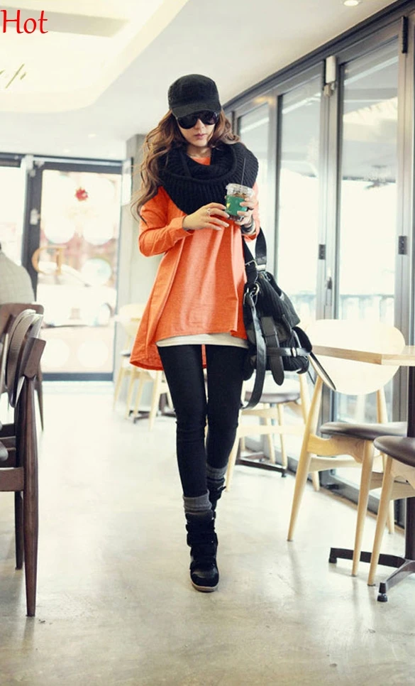 2017 Женская футболка Повседневная осенне-Весенняя женская модная туника с