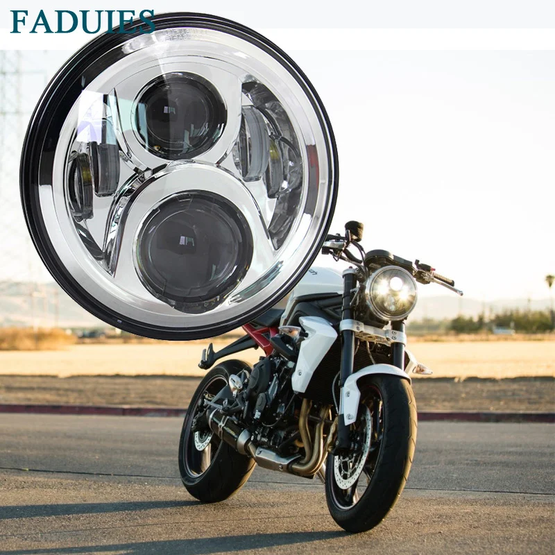 Фары головного света FADUIES светодиодсветодиодный 1 шт 60 Вт 7 дюймов H4|beam led|beam led 60wbeam