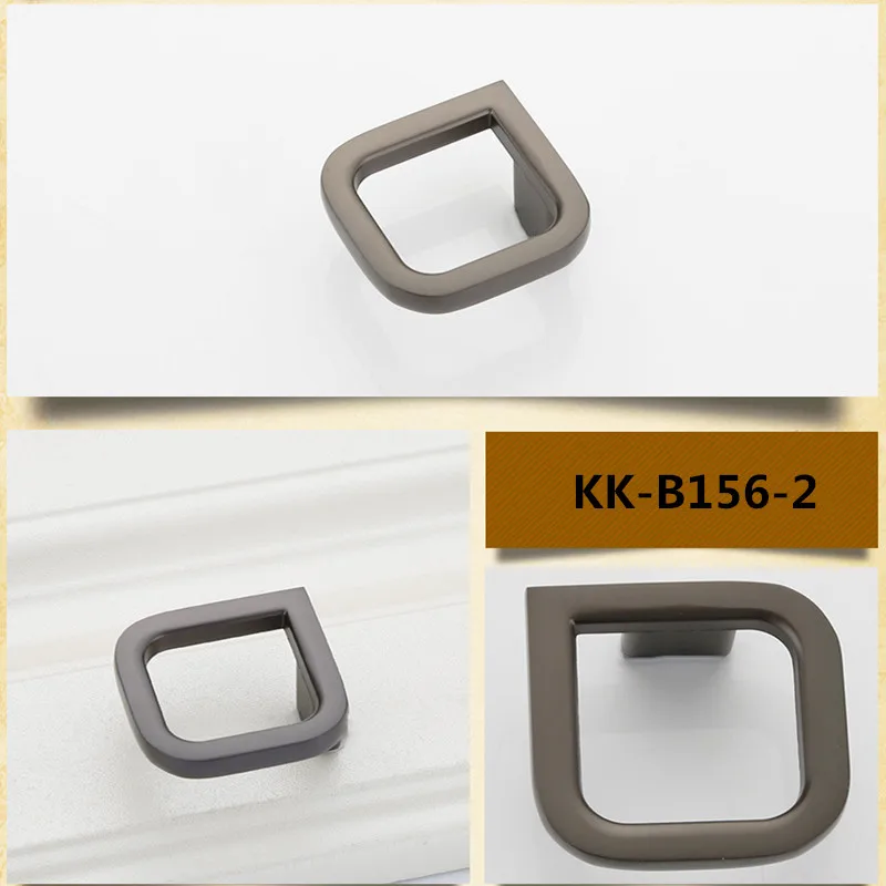 KK & FING современные перламутрово серые вертикальные ручки для ящиков Ручки