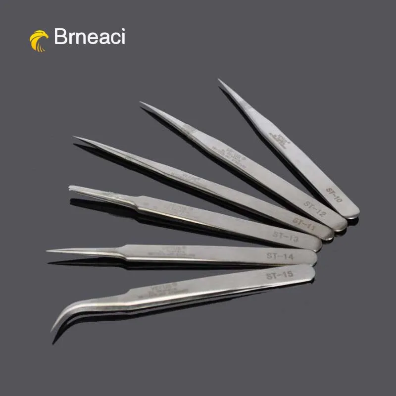 Высокоточный Пинцет из нержавеющей стали Brneaci инструменты для ремонта BGA