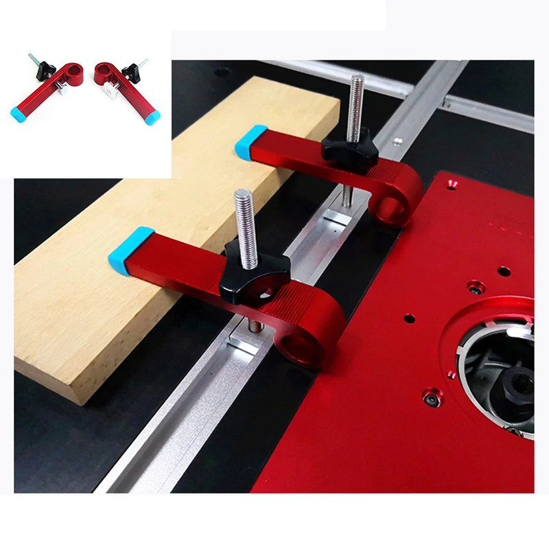 4 шт./компл. деревообрабатывающие зажимы универсальные пластины с угольной