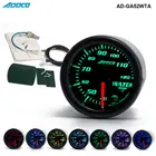 Автомобильный измеритель температуры для лица и дыма, 2 дюйма 52 мм, 7 цветов, с датчиком и держателем AD-GA52WTA