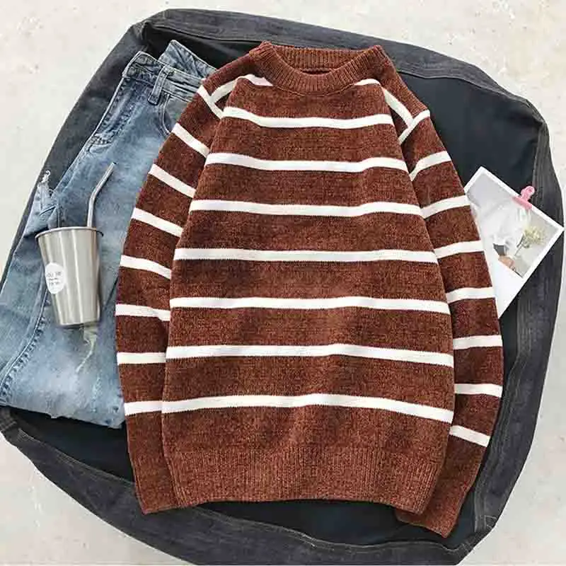 Cashmere Wool Sweater Clothing Autumn Winter Slim Warm O-Neck Pullover Men Mens Knitted Sweaters | Мужская одежда