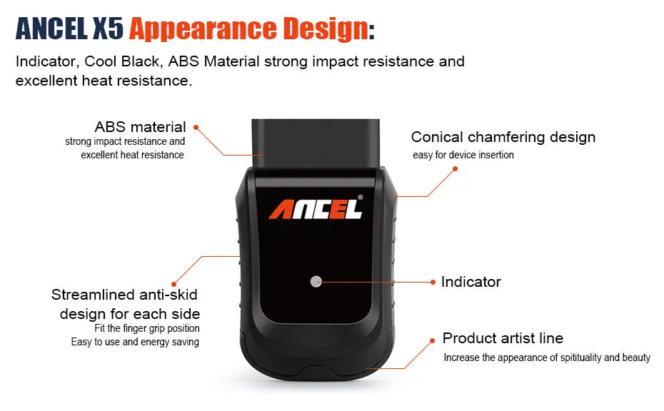 Ancel X5 Pro OBD инструменты для сканирования автомобиля полная система планшет диагностический инструмент с клавиатурой 22 языка OBD2 OBDII код ридер