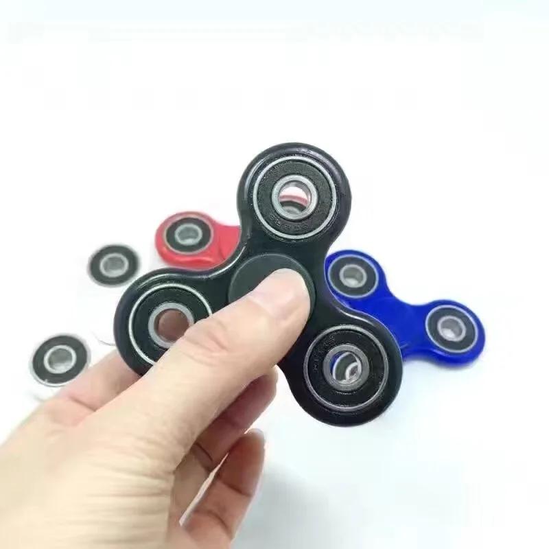 2017 Непоседа Счетчик Палец ABS EDC Руки Spinner Tri Для Детей Аутизм СДВГ Беспокойство