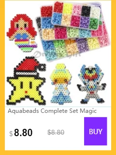 aquabeads Aqua DIY Магия бусы игрушки формы в виде животного рукой решений 3D головоломки Aqua детские развивающие игрушки для детей заклинание QB231 бусинами