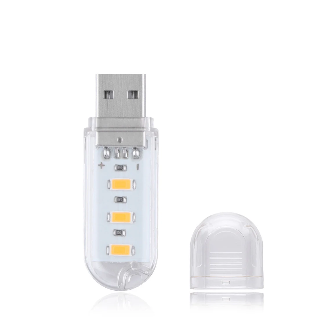 DC 5 V USB светодиодный ночник 3 светодиодный брелок настольная лампа для чтения лампа-светильник для чтения книг USB гаджет для ноутбука компьютера PC power