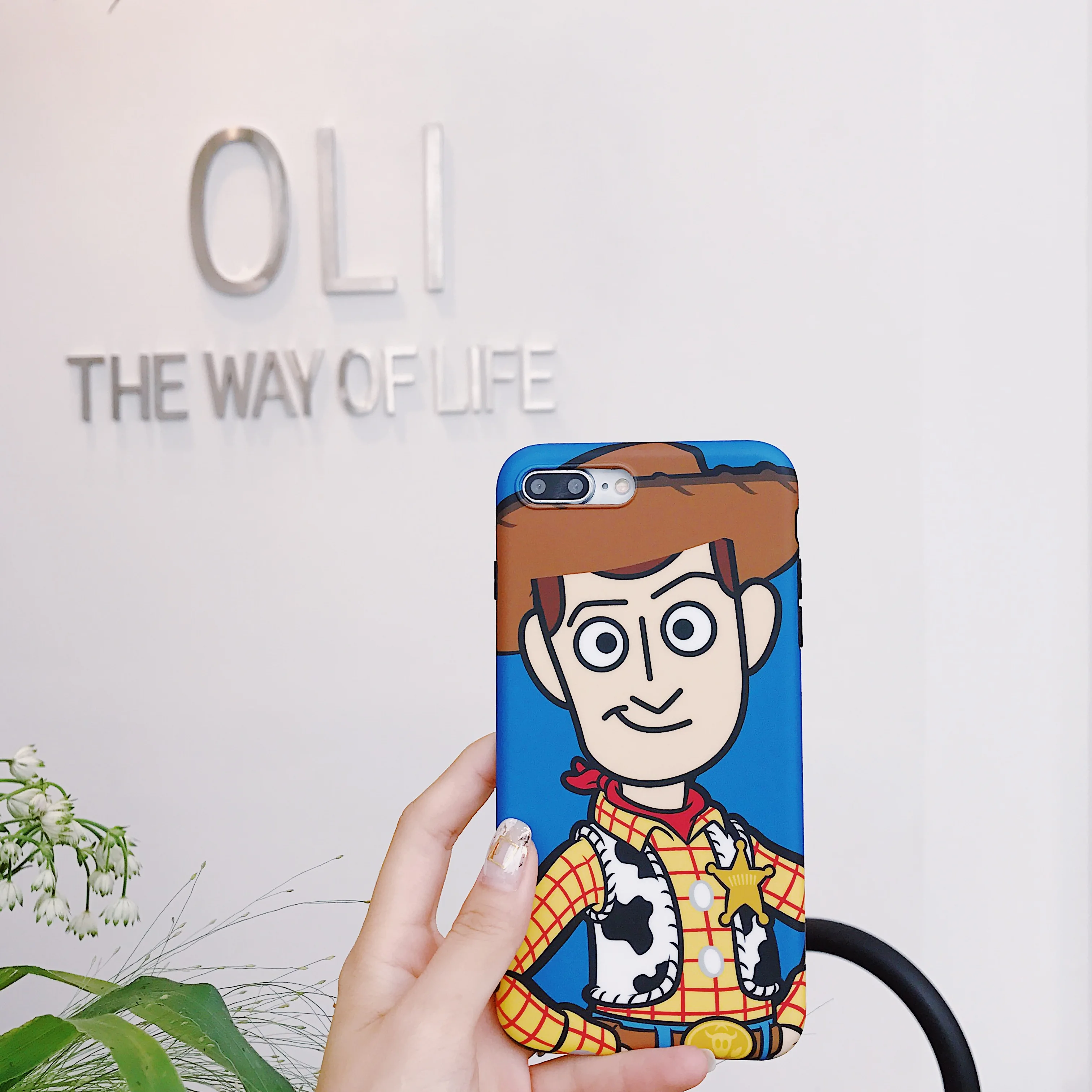 Модный мультфильм аниме Disneys История игрушек Базз Лайтер пара чехол для iPhone 8 7 6 6s